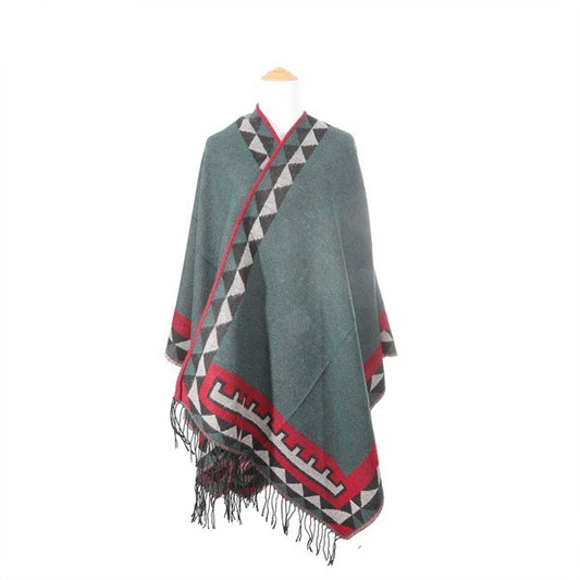 VINTAGE TRIBAL PONCHO