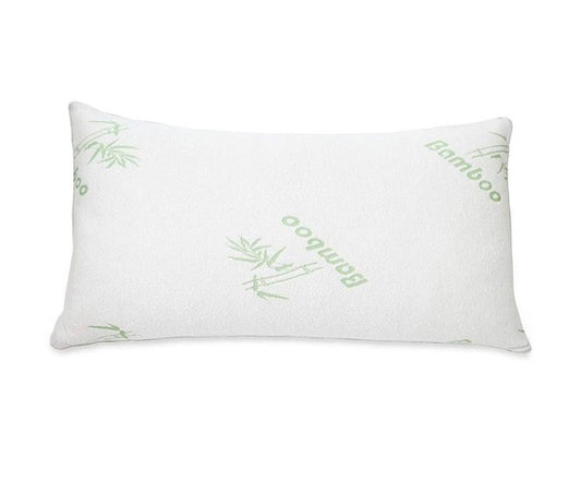 Soft Plush Bamboo Memory Foam Support Pillow