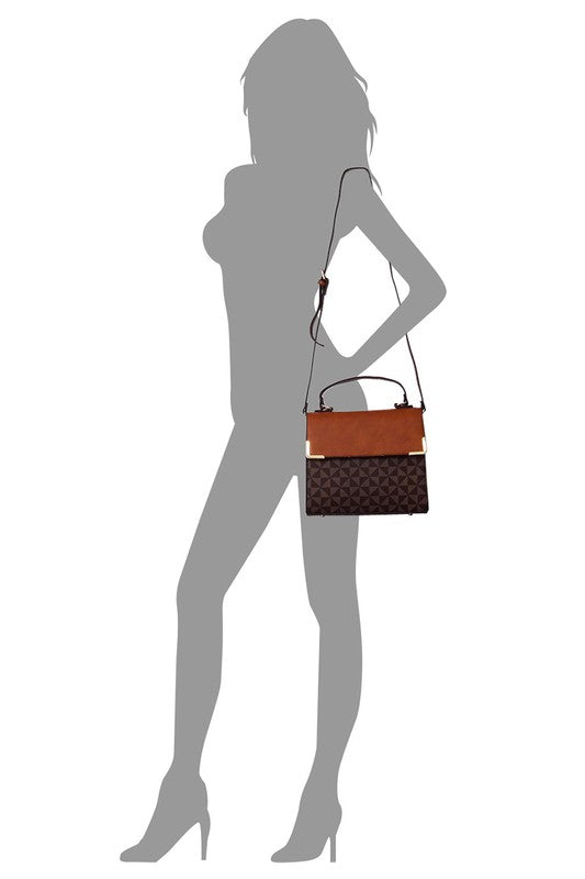 PM Monogram Top Handle Satchel