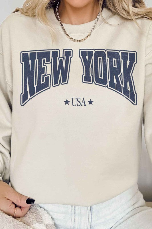 NEW YORK GRAPHIC SWEATSHIRT