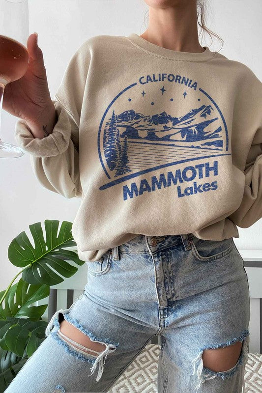 MAMMOTH LAKES CALIFORNIA GRAPHIC SWEATSHIRT