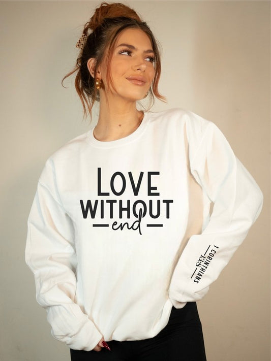Love Without End CrewNeck Sweatshirt