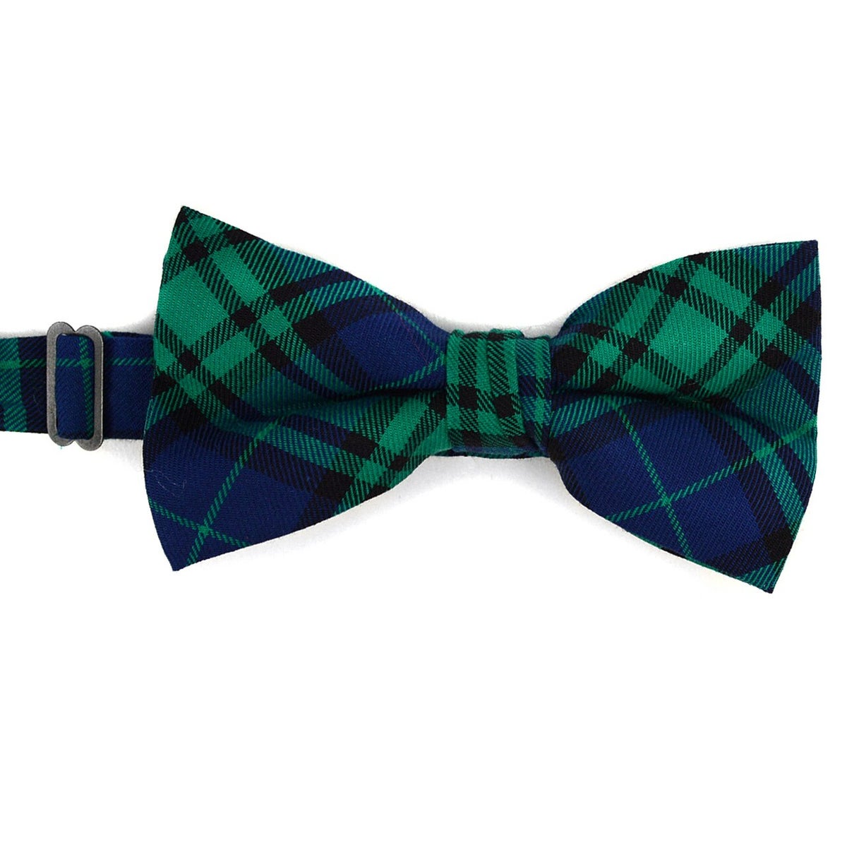 MashasCorner.com Men's Plaid Flannel Cotton Banded Bow Tie - MCNFB1639