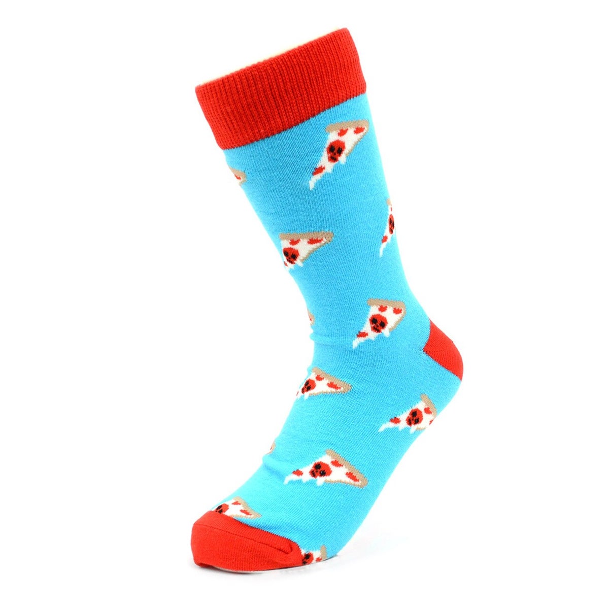 MashasCorner.com Women's Pizza Slice Novelty Socks Blue - MCLNVS1911