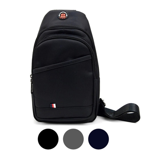 MashasCorner.com  Urban Crossbody Sling Bag Backpack - Black/Gray/Navy Blue  FBG1831