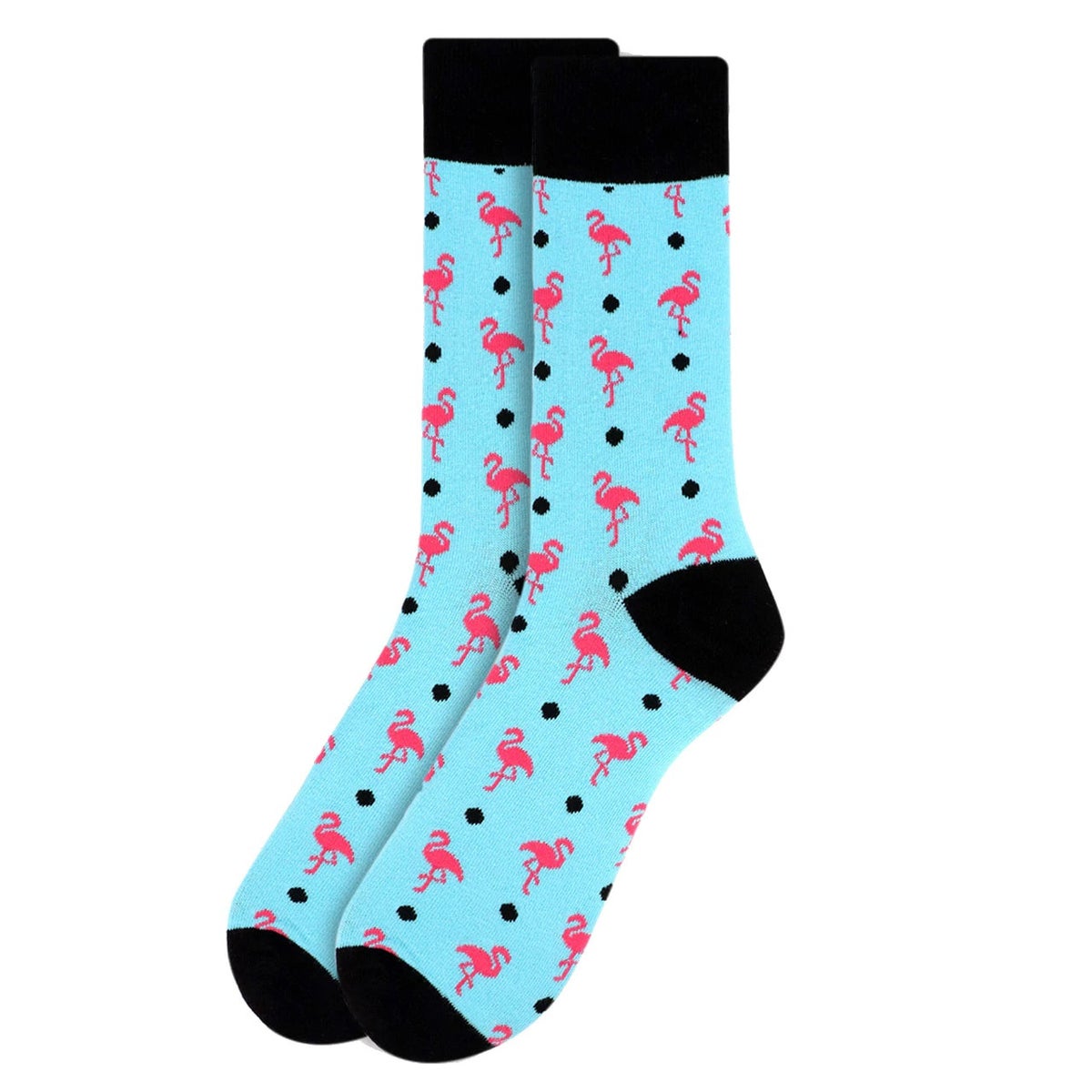 MashasCorner.com Men's Flamingos Novelty Socks - MCNVS1786-87