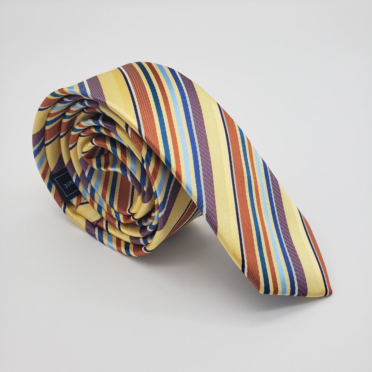 MashasCorner.com Laurant Bennet Milano Men's Dress Suit Skinny Multi Color Neck Tie 57"L 2 1/8"W