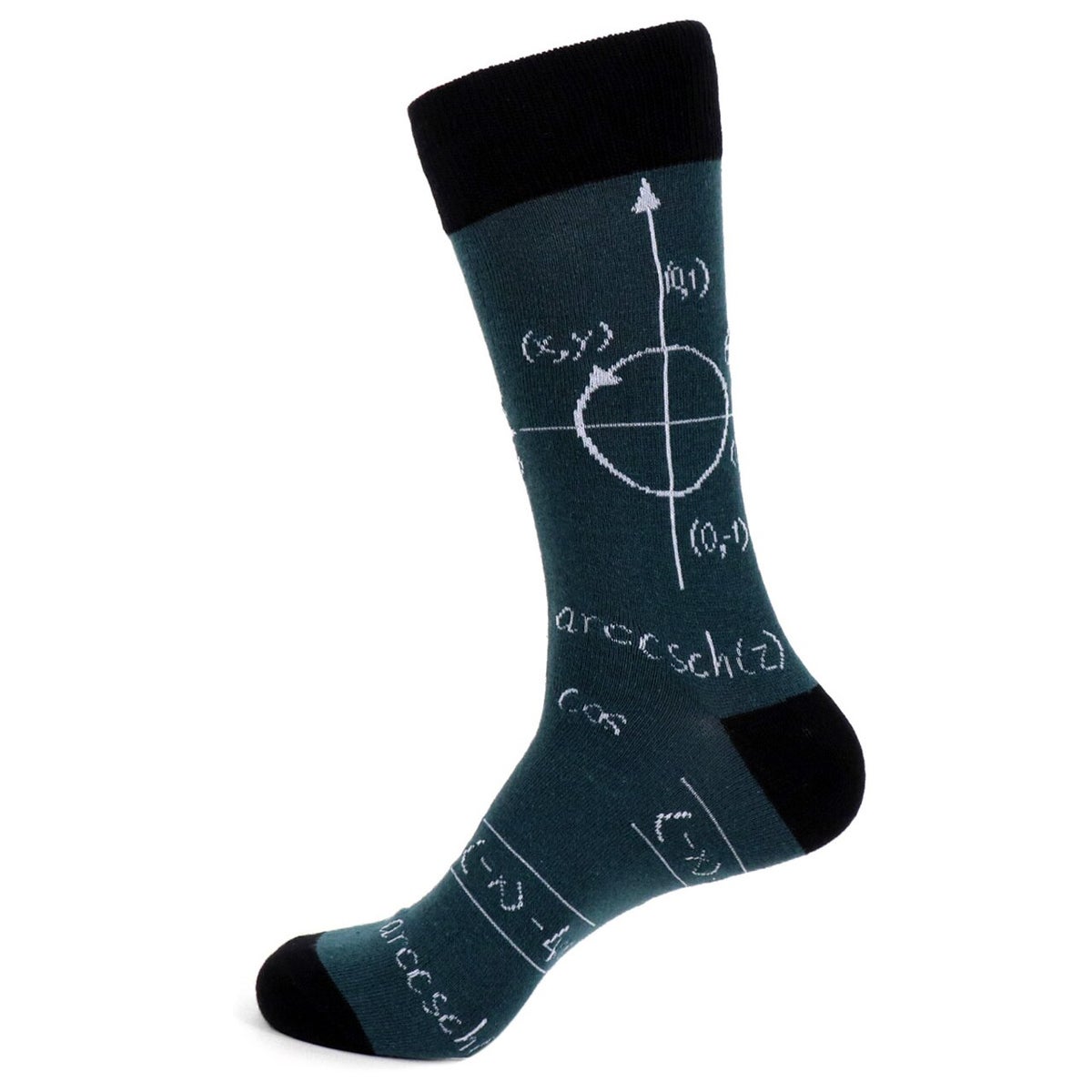 MashasCorner.com Men's Math Novelty Socks - MCNVS19528-NVY