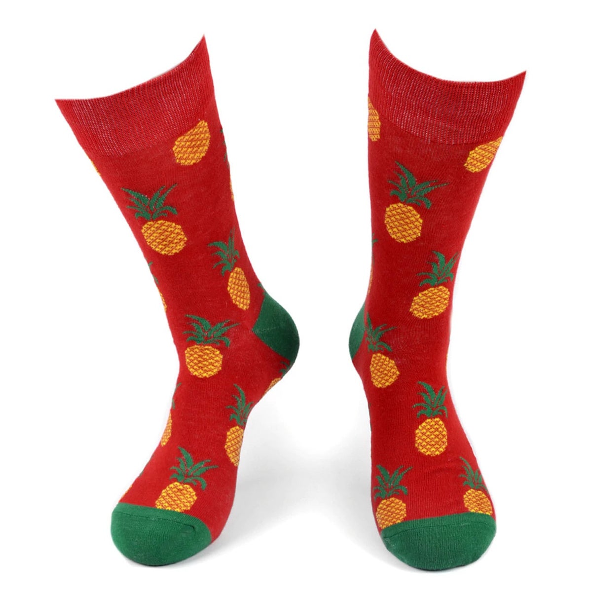 MashasCorner.com Men's Pineapple Novelty Socks - MCNVS19545-HPK