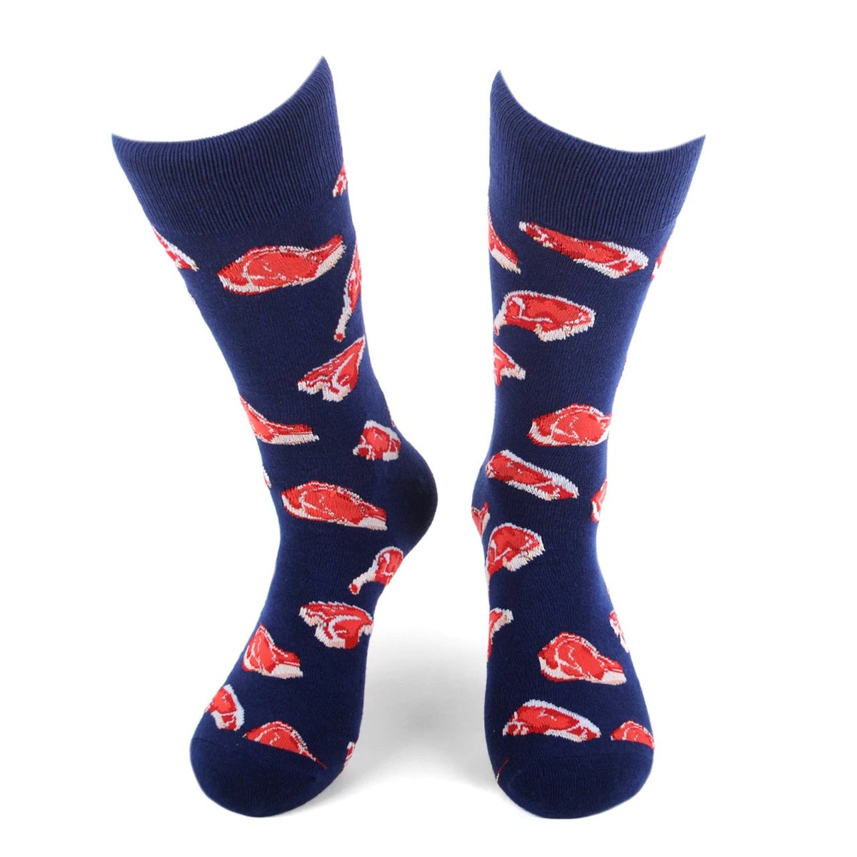 MashasCorner.com Men's Meat Lovers Novelty Socks - MCNVS19595-NV
