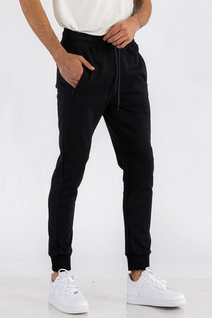 Weiv Mens Solid Heathered Jogger