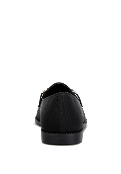 Fable Horsebit Embellished Flat Loafers