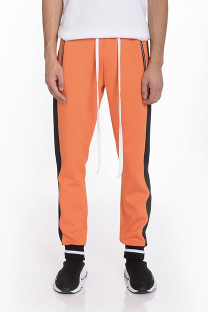 Weiv Mens Heavy Weight Single Stripe Jogger