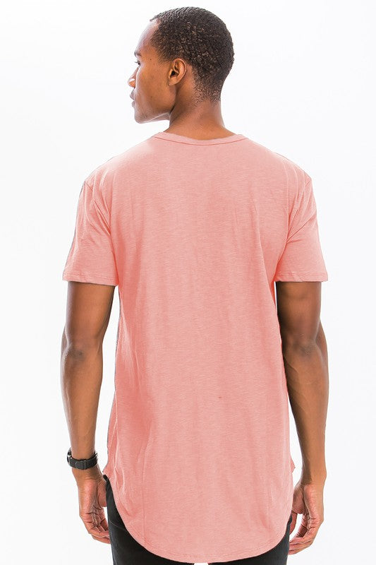 SHORT SLEEVE 4 BUTTON HENLEY SHIRT