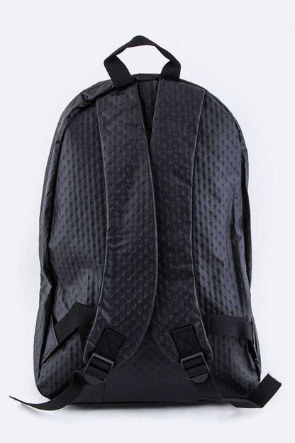 Embossed PU Backpack