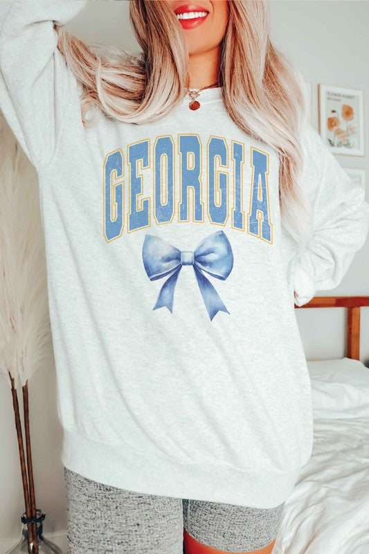 GEORGIA BOW Graphic Sweatshirt