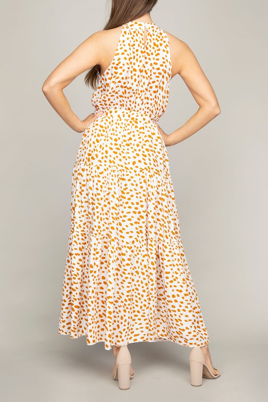 Tiered maxi dress