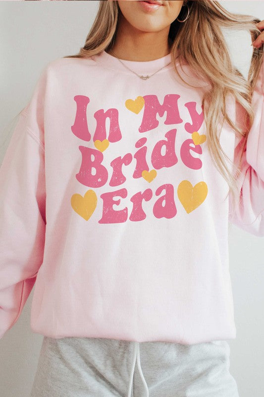 PLUS SIZE - IN MY BRIDE ERA Graphic Sweatshirt