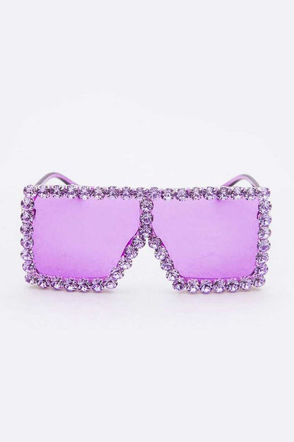 Crystal Iconic Shield Inspired Square Statement