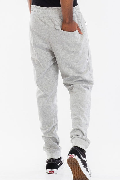 Weiv Mens Solid Heathered Jogger