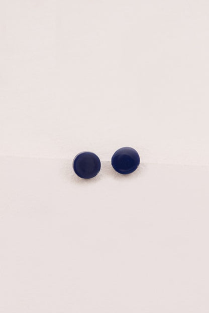 Porsha Circle Stud Earrings