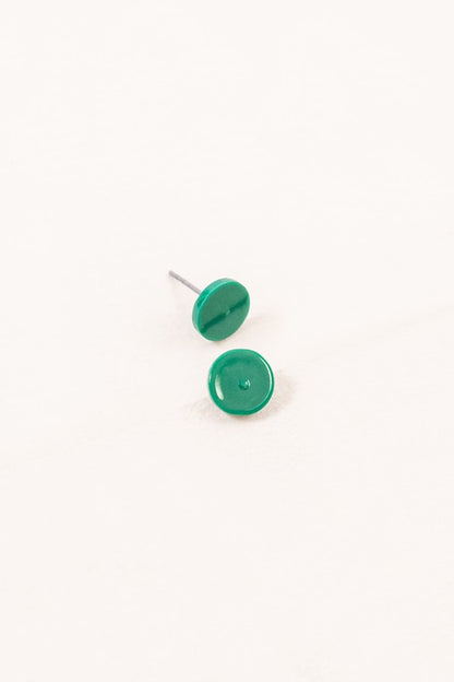 Porsha Circle Stud Earrings