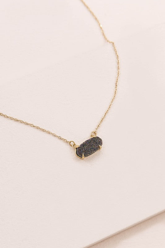 Marquise Druzy Necklace