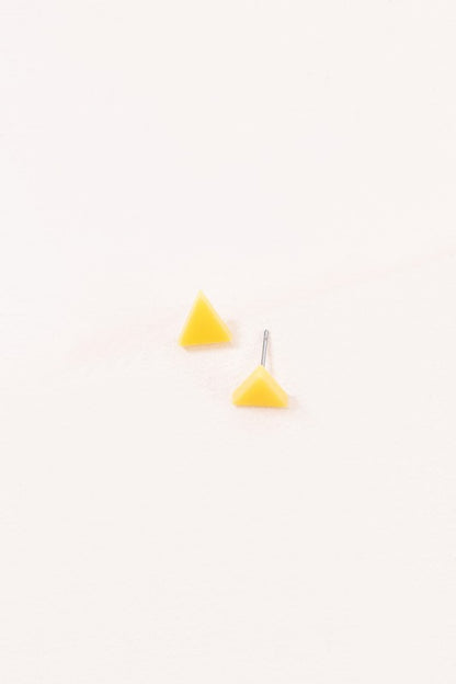 Porsha Triangle Stud Earrings