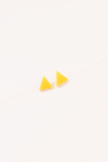 Porsha Triangle Stud Earrings