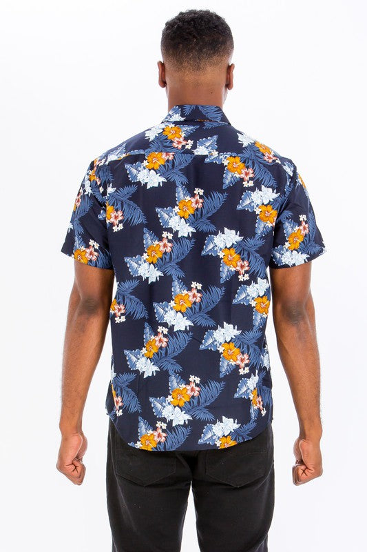 PRINT HAWAIIAN SHIRT