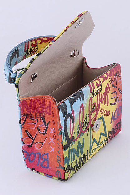 Graffiti Boxy Swing Bag