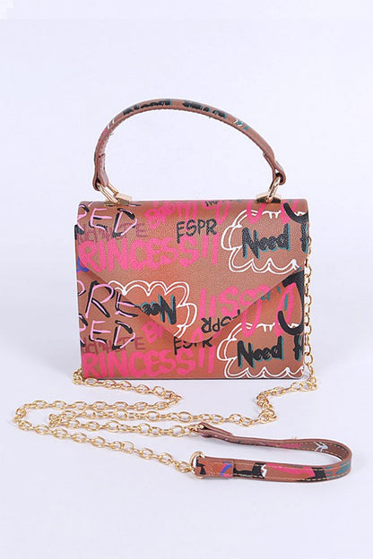 Graffiti Boxy Swing Bag