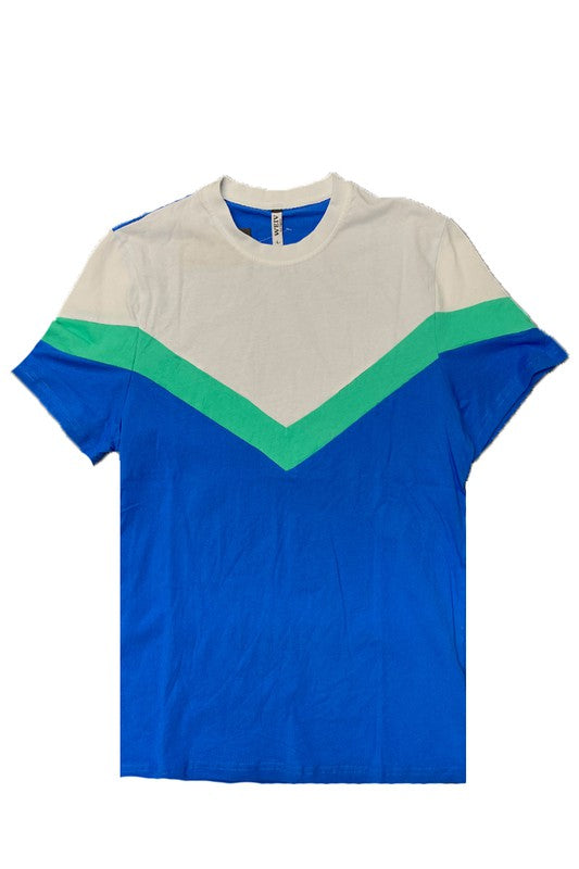 COLOR BLOCK TSHIRT