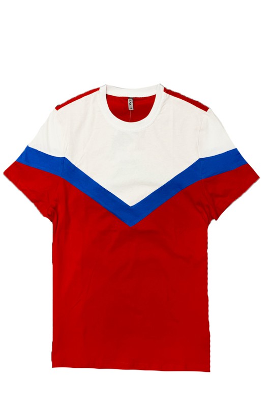 COLOR BLOCK TSHIRT