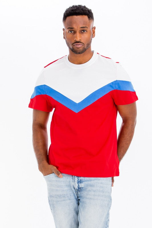 COLOR BLOCK TSHIRT