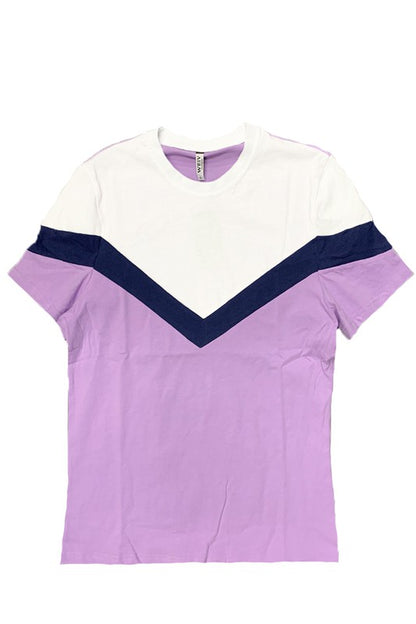 COLOR BLOCK TSHIRT