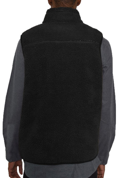 Padded Sherpa Fleece Vest