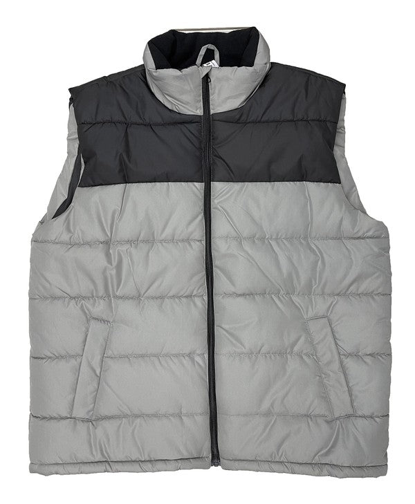 PADDED WINTER TWO TONE VEST