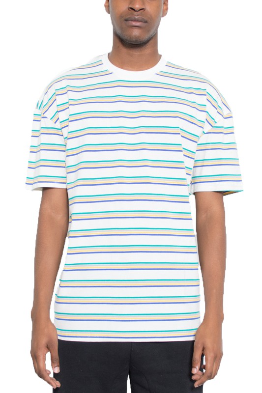 Striped Round Neck Tshirt