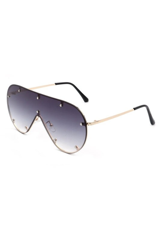 Retro Oversize Aviator Fashion Sunglasses