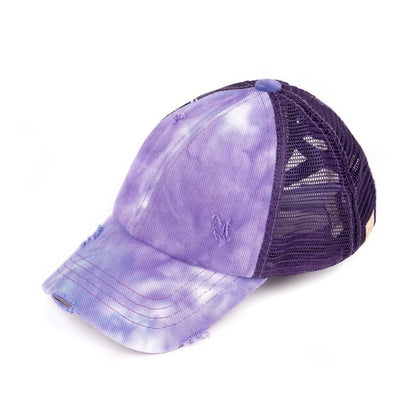 CC Kids Tie-Dye Criss-Cross Pony Cap