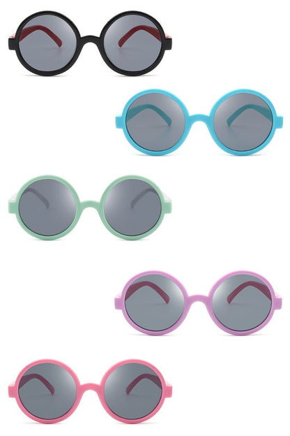 Children Circle Round Kids Polarized Sunglasses