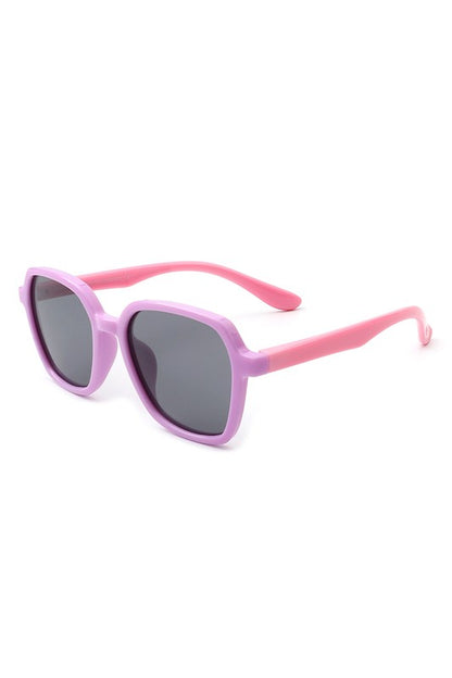 Kids Junior Square Polarized Children Sunglasses