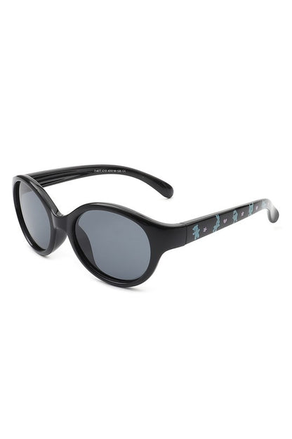 Kids Round Cat Eye Polarized Children Sunglasses