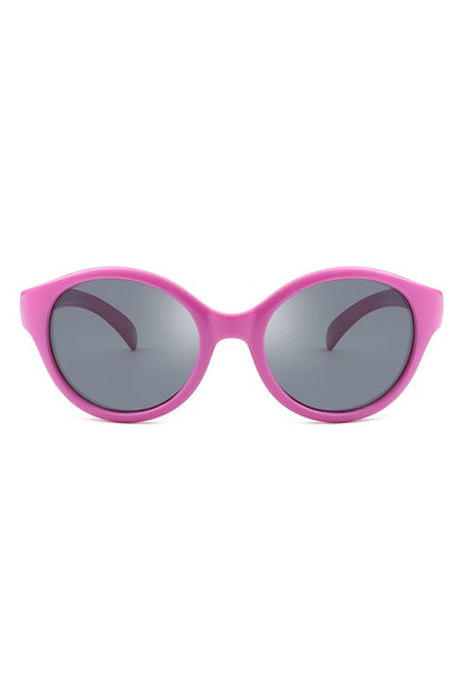 Kids Round Cat Eye Polarized Children Sunglasses