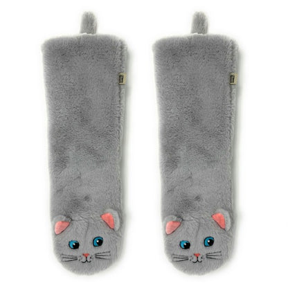 Here Kitty Kitty - Women Sherpa Slipper Socks