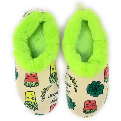 What Up Succa - Women's Fluffy Sherpa Slippers