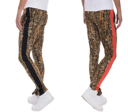 WEIV MEN'S HUNTER CAMO TRACK PANTS