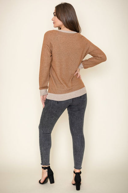 Terry Crew Neck Tunic