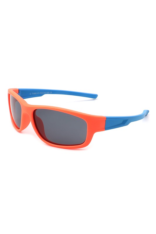 Kids Rectangle Polarized Sports Sunglasses